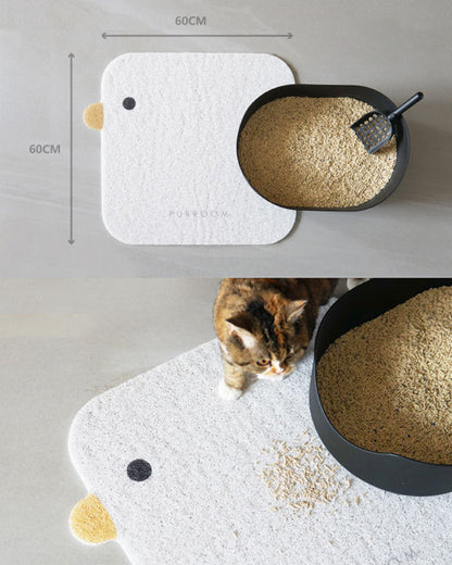 Little Chicken Pet Cat Litter Mat - Pawscode