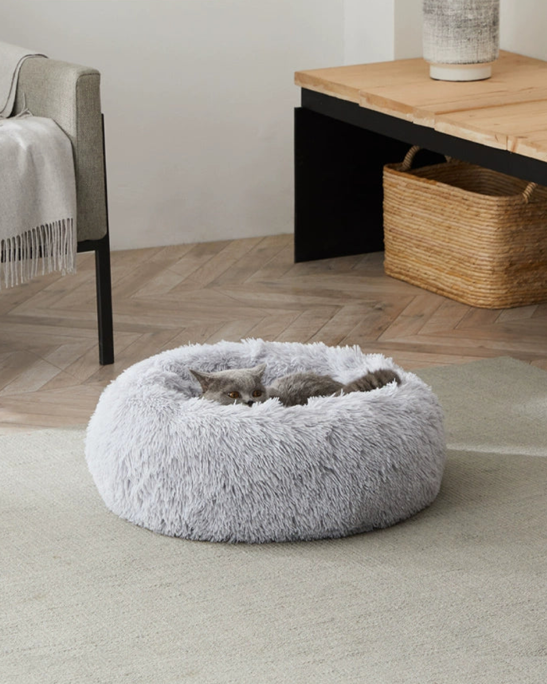 Winter Wonderland Cat Nest - Pawscode