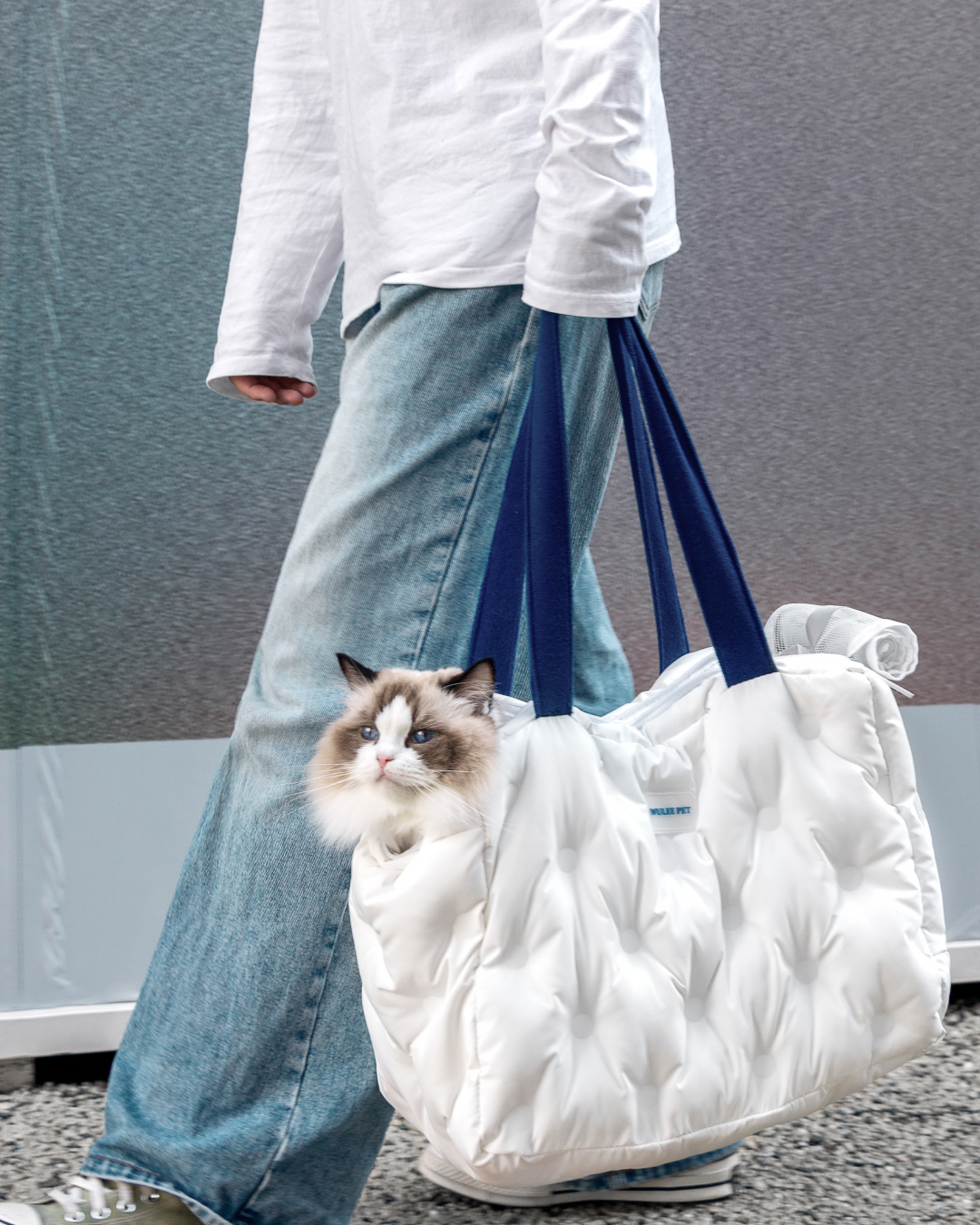 Klein Single-Shoulder Pet Carrier Bag - Pawscode